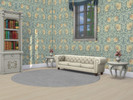 Sims 4 — William Morris Wallpaper by glib_result — Wallpaper designs from William Morris (1834 - 1896), a British textile