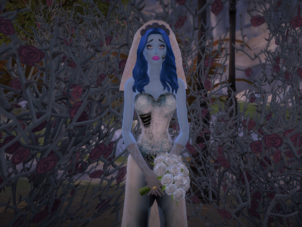 Sims 4 — Corpse Bride Body Paint by BistrosBlade — 1 swatch All Occult All Outfit Choices Teen / Elder Female