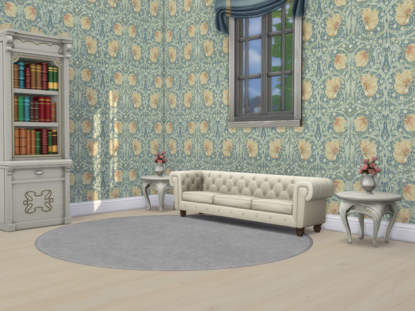 Sims 4 — William Morris Wallpaper by glib_result — Wallpaper designs from William Morris (1834 - 1896), a British textile