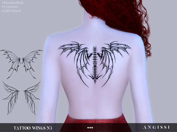 Dotwork Skeleton With Bat Wings Tattoo Idea  BlackInk
