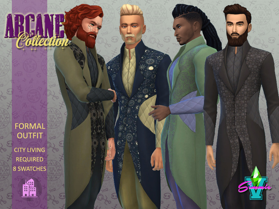 The Sims Resource Arcane Formal Outfit