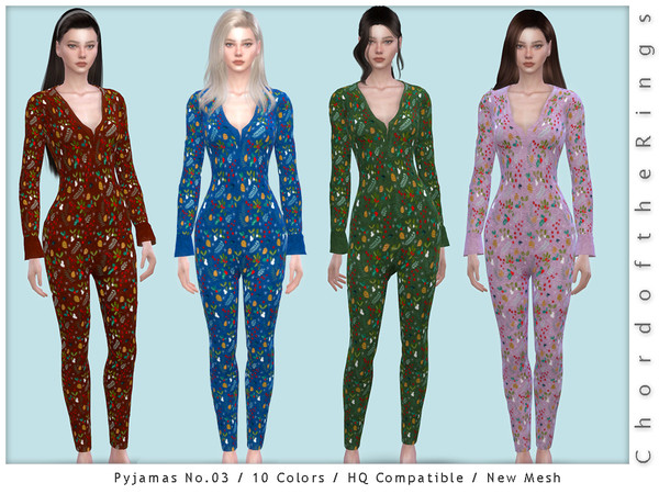 The Sims Resource - Pyjamas No.03