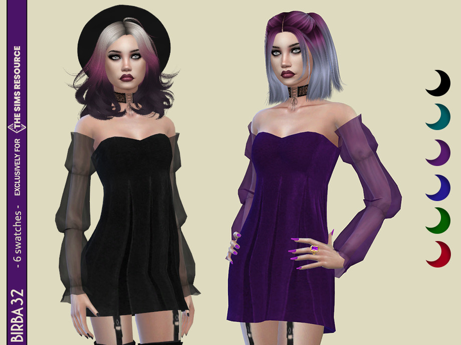 Sims 4 Gothic Clothes CC