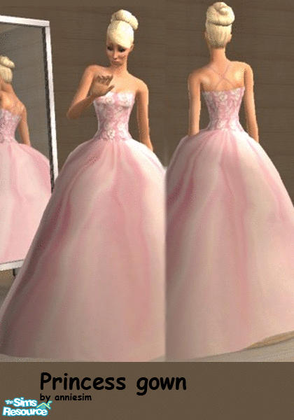 sims 2 princess dress Medieval Rapunzel
