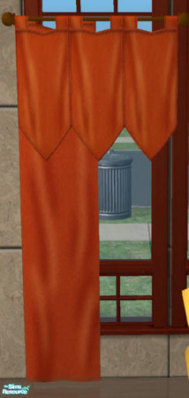 Sims 2 — Renata Livingroom - Valance- left by Simaddict99 — left valance piece. consists of topper plus curtain. NOTE: