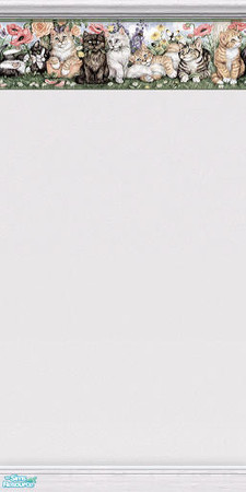 Sims 2 — We Like Kittens 6 of 6 by TSR Archive — Ah, white... it goes with everything and while it shows dirt quicker