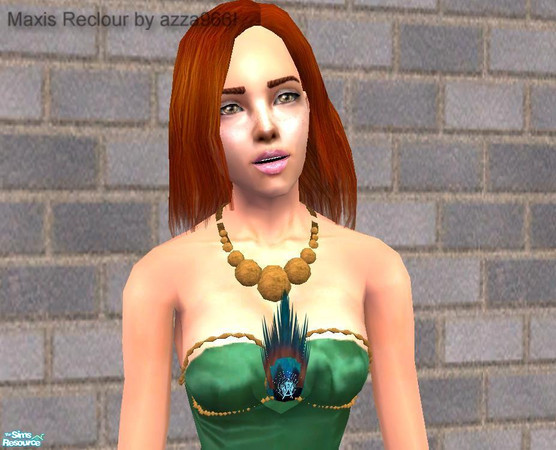 Sims 2 — Maxis Reclours - red by wazza966 — Red one Outfit by Simsrubicon.