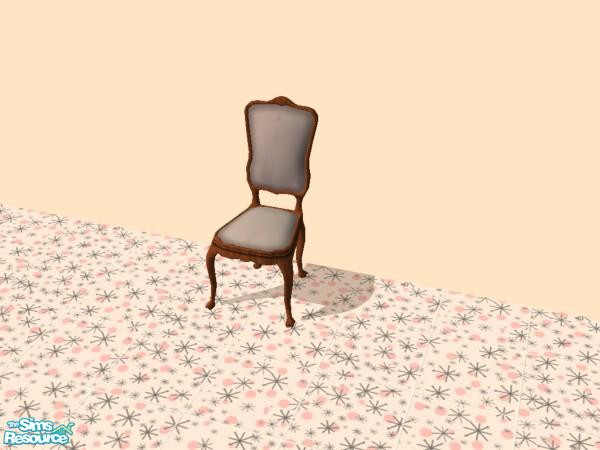 Sims 2 — ErgoSupreme Dining Chair by dddrake — Snow-blind White