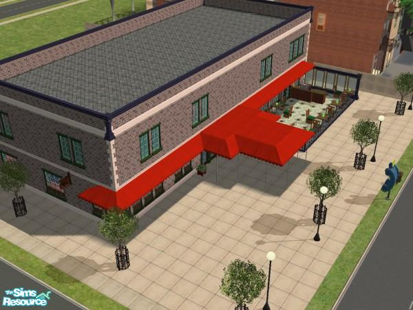 Sims 2 — "The Cup" Bistro by thomasroslin70 — 