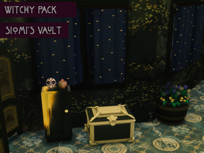 Sims 4 — Witchy set by siomisvault — Hello! I'm here ready for my favourite time of the year Halloween I'll try to