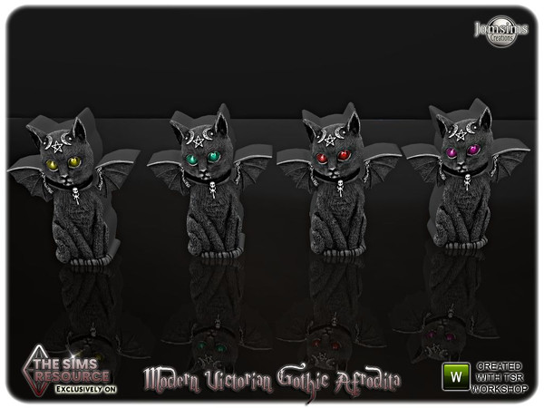 Sims 4 — Modern victorian gothic Afrodita sculpture by jomsims — Modern victorian gothic Afrodita sculpture