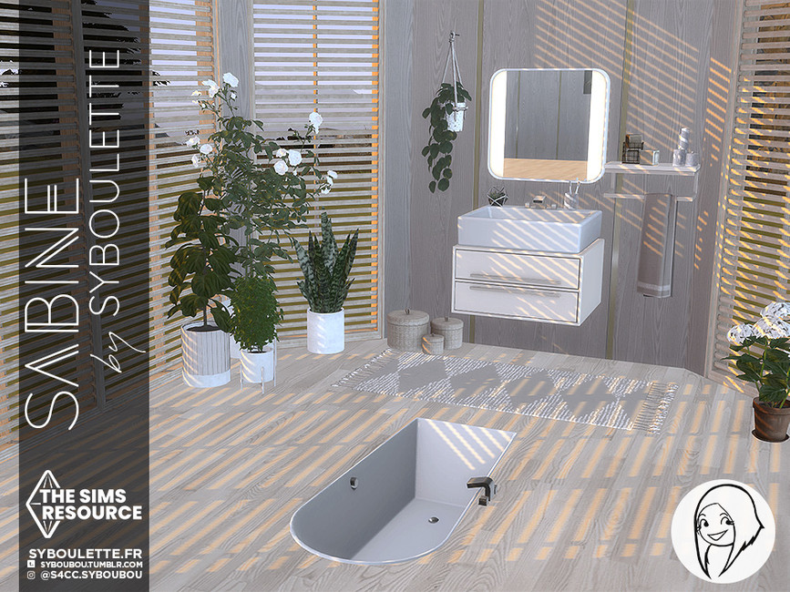The Sims Resource Sabine bathroom set Part 2 Clutter