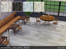 Sims 4 — Chic Gray Floor by seeu1207 — A floor that looks like a hotel lounge, chic grayish tone,