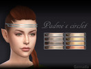 Sims 4 — Padme's circlet by Gennadia — - new mesh - 8 swatches