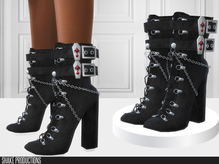 The Sims Resource Modern Victorian Gothic Shoes 5