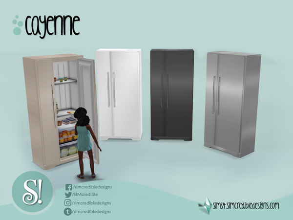 The Sims Resource - Cayenne fridge