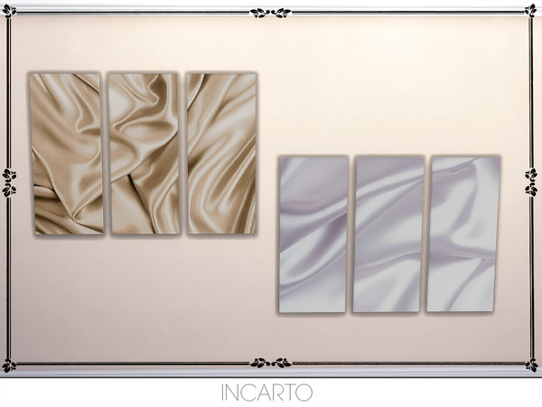 Sims 4 — Cloth Painting 1 by Incarto — 8 swatches Hope you like it