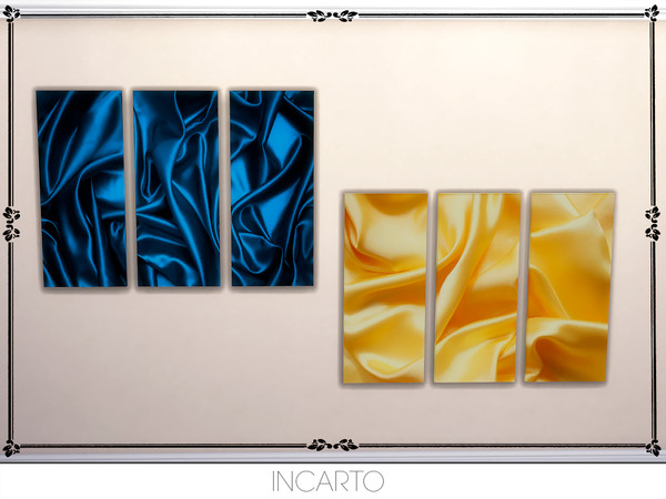 Sims 4 — Cloth Painting 2 by Incarto — 8 swatches Hope you like it