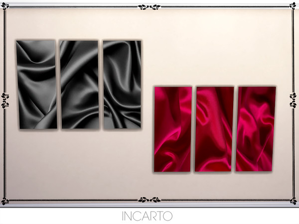 Sims 4 — Cloth Painting 3 by Incarto — 8 swatches Hope you like it