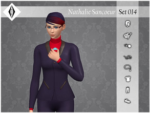 Sims 4 — Nathalie Sancoeur - Set014 by AleNikSimmer — THIS IS THE FULL SET. -TOU-: DON'T reupload my items as yours.