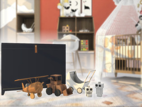 Sims 4 — James Nursery Toy Decorations by Onyxium — Onyxium@TSR Design Workshop Nursery Collection | Belong To The 2021