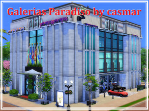 Sims 4 — Galerias Paradiso by casmar — Galerias Paradiso, a good place to do your shopping. Here you will find clothing