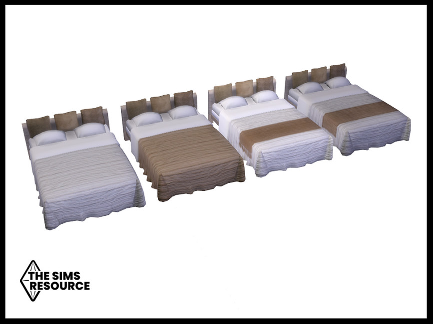 The Sims Resource Harmony and Hue Double Bed