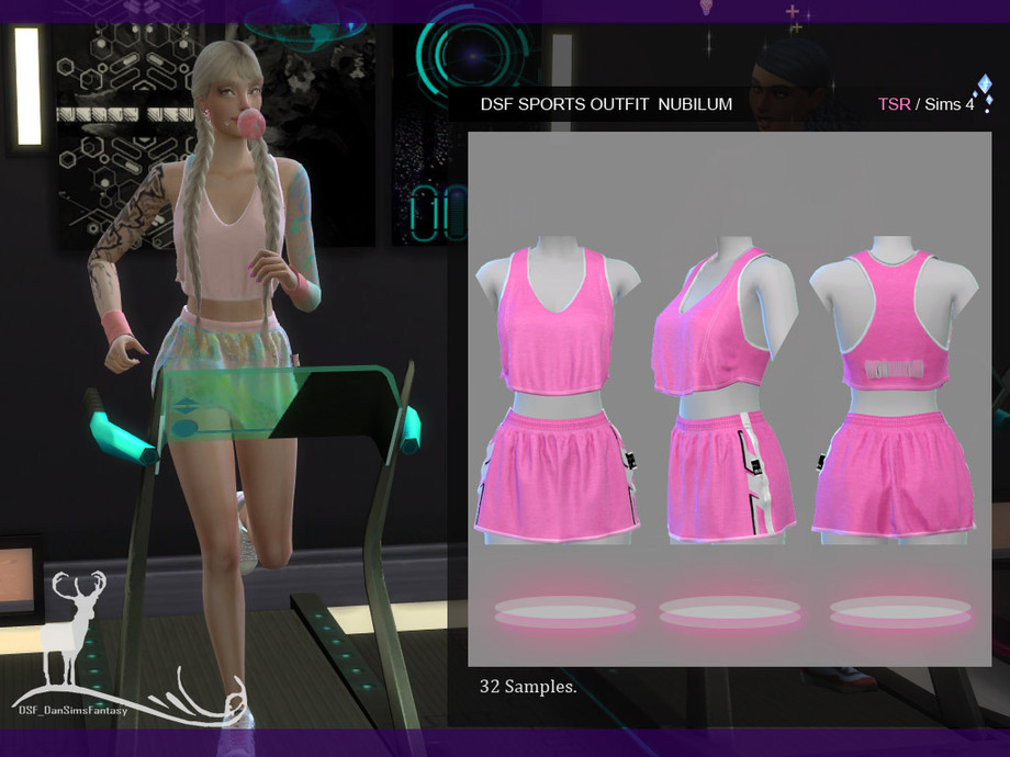 The Sims Resource - SPORTS OUTFIT NUBILUM
