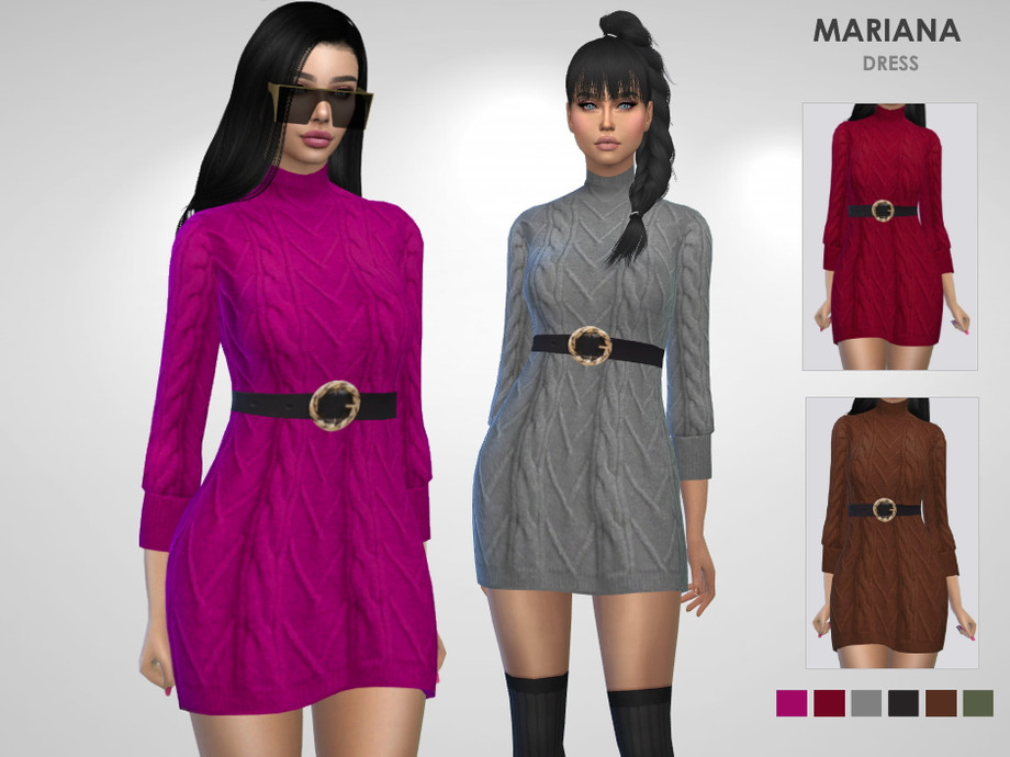 The Sims Resource - Mariana Dress
