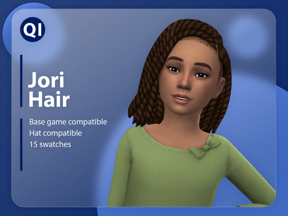 The Sims Resource - Jori Hair (Patreon)
