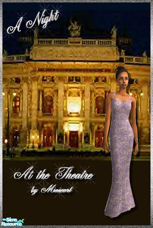 Sims 2 — Mini_AF_Form_10 by minicart — A lovely sparkly lilac formal dress for your female adult Sim.
