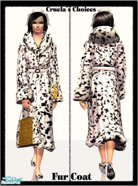 The T's Cruela's Choices - Fur coat