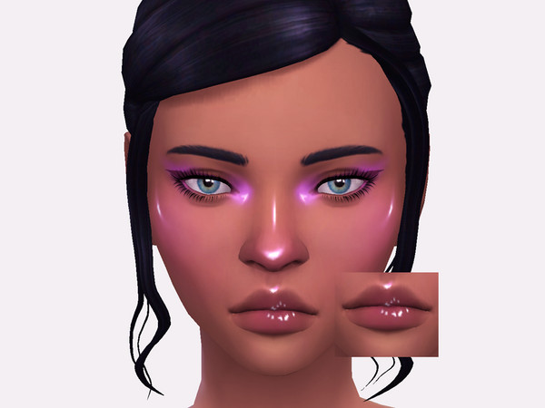 The Sims Resource - Coconut Milk Lipgloss