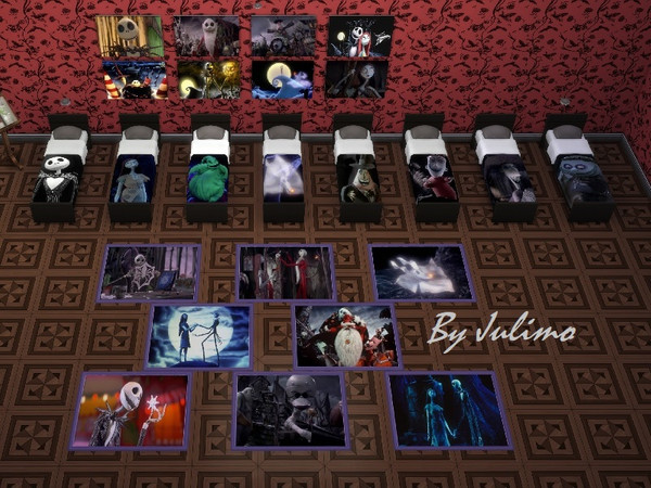 Sims 4 — Set The Nightmare Before Christmas (Children) by julimo2 — Set The Nightmare Before Christmas (Chlidren)