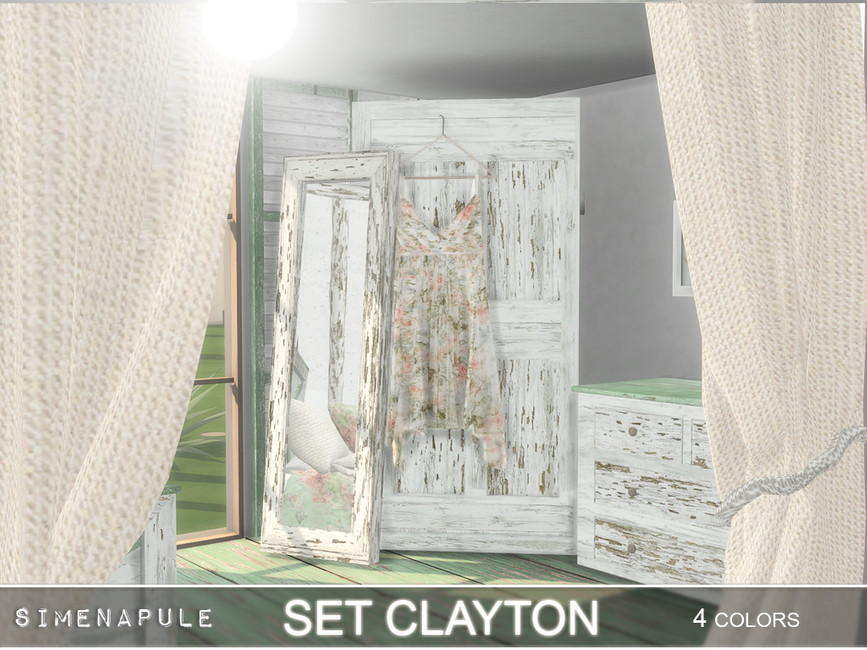 The Sims Resource - Set Clayton