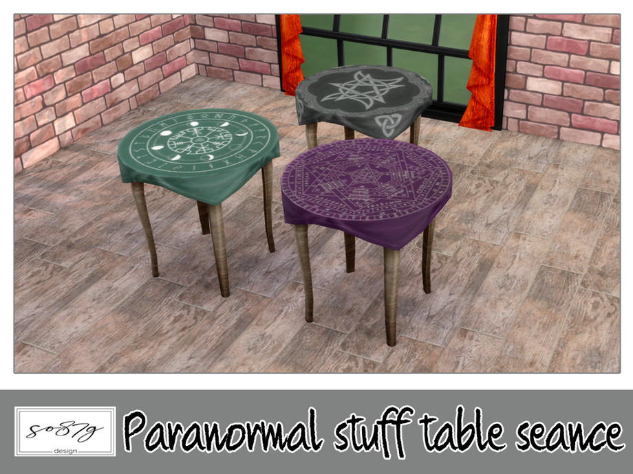 Sims 4 Seance Table
