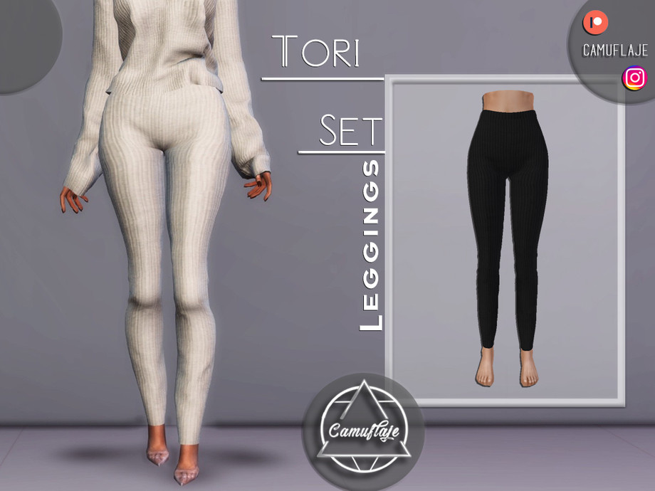 The Sims Resource - Tori Set - Leggings