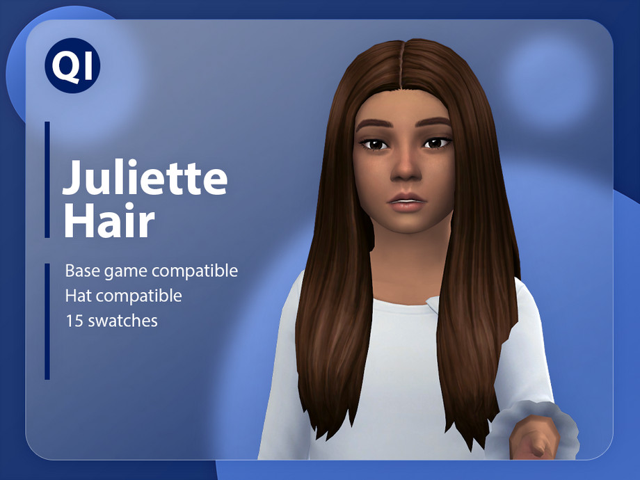 The Sims Resource - Juliette Hair