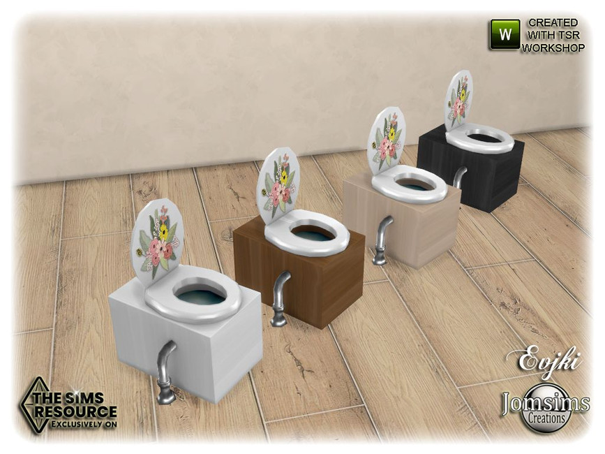 The Sims Resource Evjki bathroom toilet