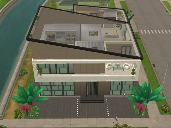 Sims 4 — sero villa by seroliko — no cc Cheats I've used -> bb.moveobjects bb.showhiddenobjects bb.showliveeditobjects