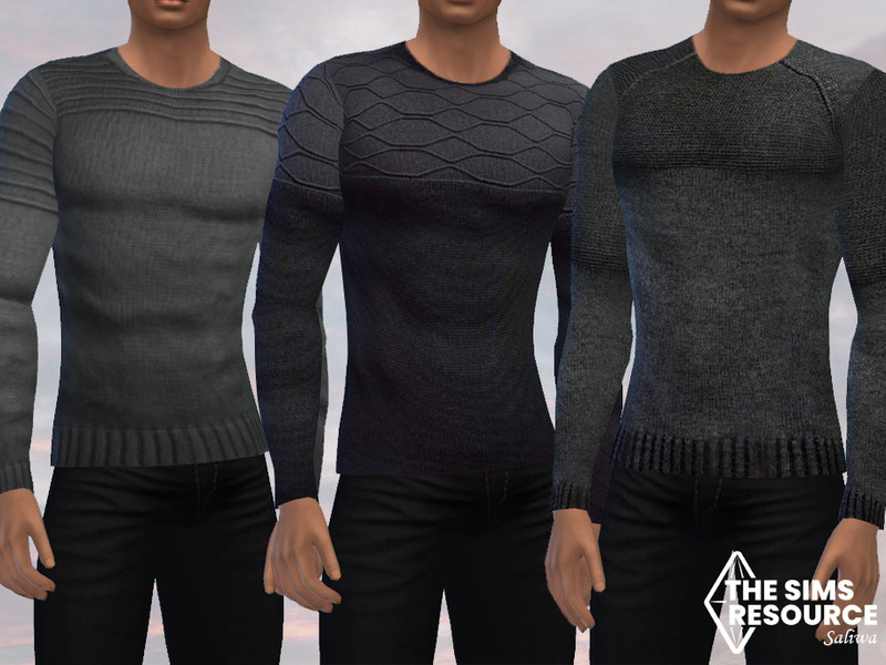 Men Classy Sweaters - The Sims Resource