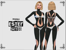 Sims 4 — Ester Tattoo by Blekstrim — - Base Game Compatible Have Fun!
