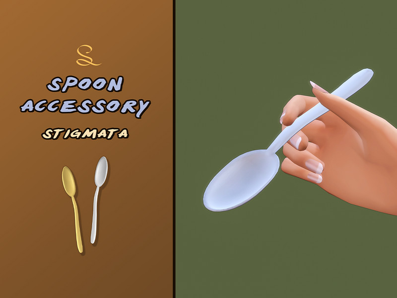 The Sims Resource | Spoon Accessory