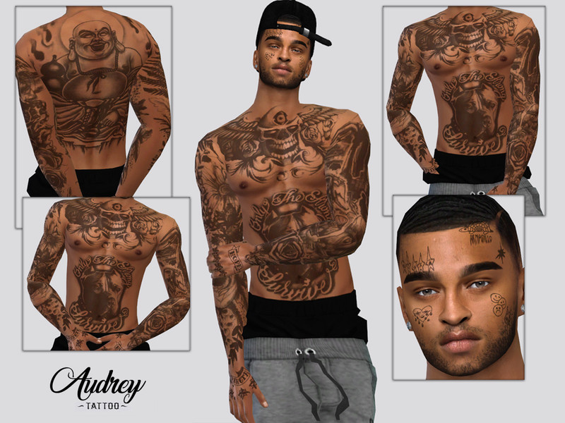 The Sims Resource  Audrey Tattoo
