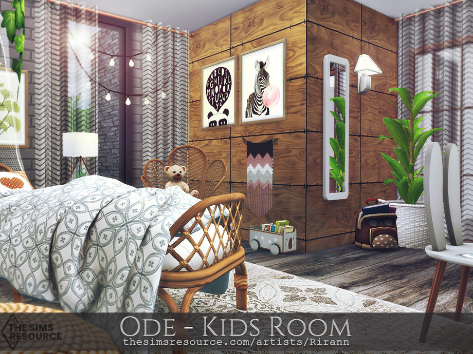 The Sims Resource Ode Kids Room Tsr Cc Only