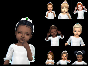 Sims 4 — ErinAOK Toddler Tiara by ErinAOK — Toddler Tiara 9 Swatches