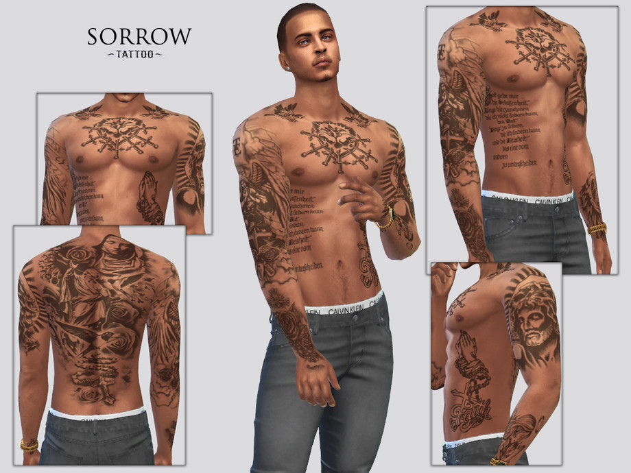 Sims 4 Tattoo CC  Sims 4 Tattoo Mods Pack