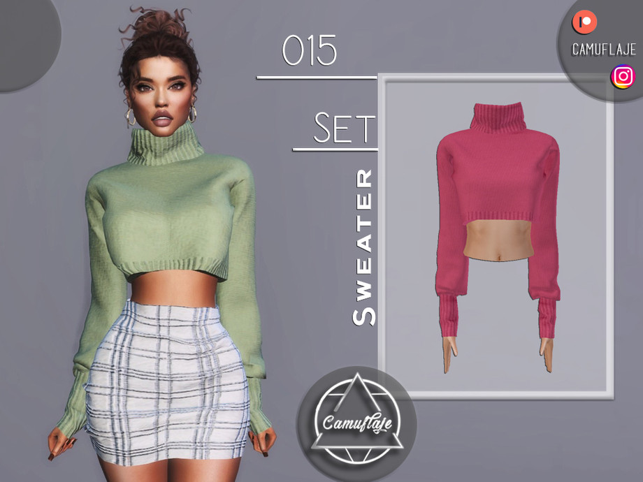 The Sims Resource - SET 015 - Sweater