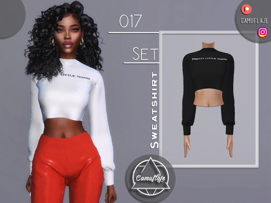 The Sims Resource - SET 017 - Sweatshirt