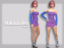 Sims 4 — Mokolala dress by tintin93 — This dress is suitable for everyday events and very comfortable to wear in hot